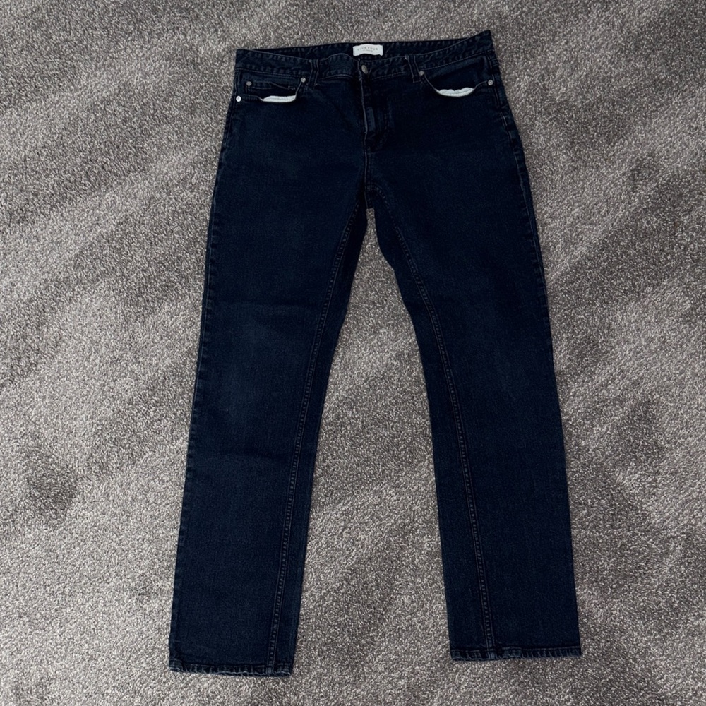 Five Four Men's Deep Indigo Skinny Jeans